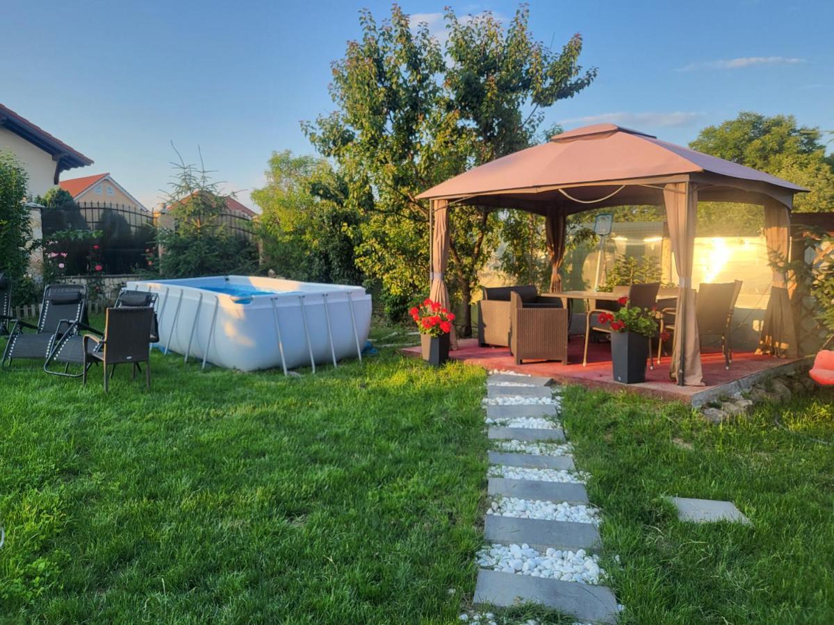 Villa Vila Ana Cu Terasa Gratar Si Jacuzzi Satu Mare Exterior foto